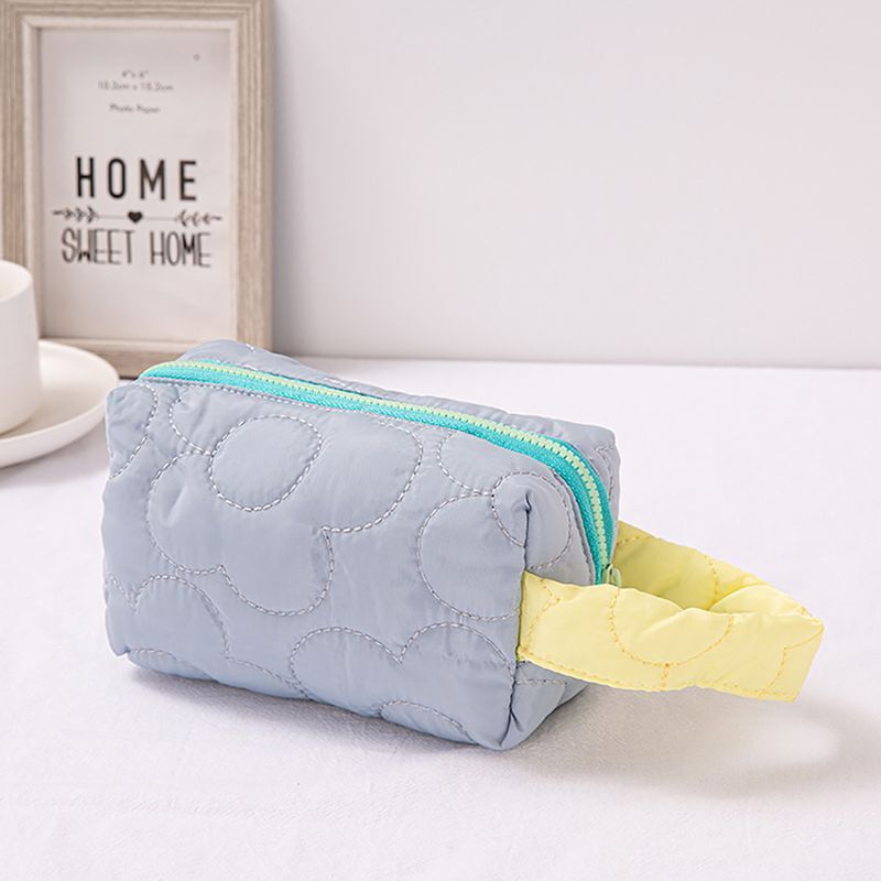Plush Cosmetic Bag Soft Candy Makeup Purse Travel Storage Organizer Toiletry Bag