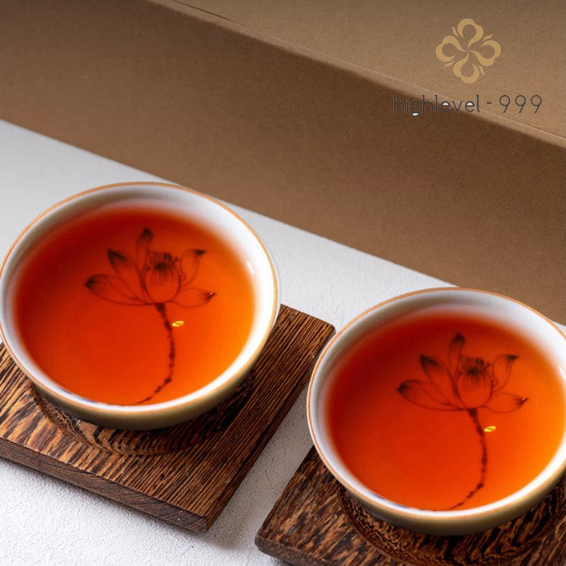 2019 Aged Ripe Puer Brick Tea 73 Thick Brick Menghai Yunnan Mellow Aroma Tea