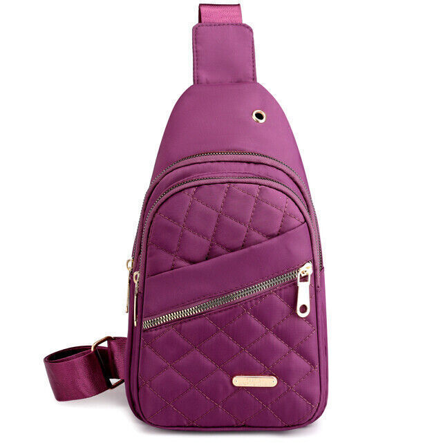 Women Crossbody Shoulder Bags Chest Sling Bag Fanny Packs Travel Sports Backpack