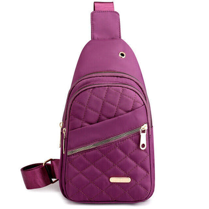 Women Crossbody Shoulder Bags Chest Sling Bag Fanny Packs Travel Sports Backpack