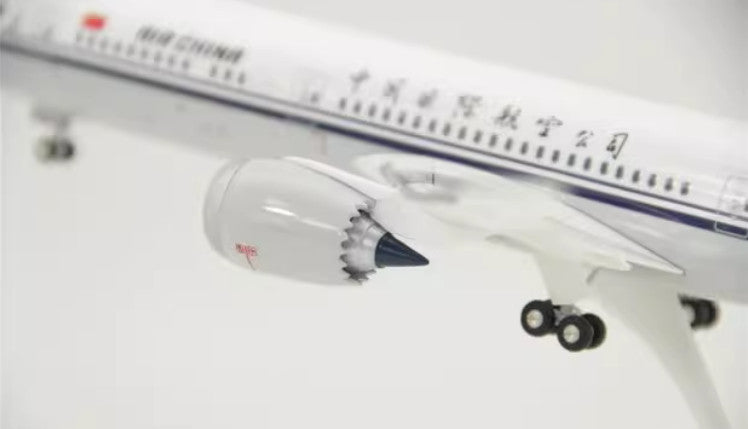 32CM 1:200 Risesoon Air China Boeing 787-9 Passenger Airplane ABS Plastic Model