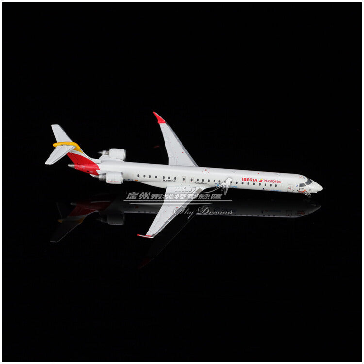 1:400 JC Wings Iberia Bombardier CRJ1000 Passenger Airplane Diecast Model