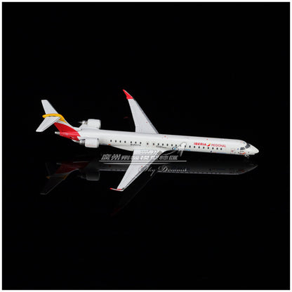 1:400 JC Wings Iberia Bombardier CRJ1000 Passenger Airplane Diecast Model