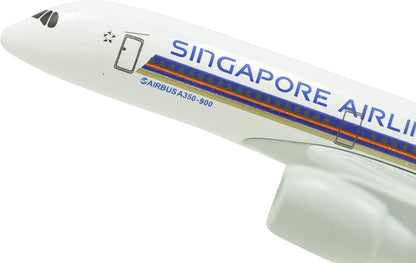 1:400 16cm Airbus A350 Singapore Airlines Metal Airplane Model Plane Toy