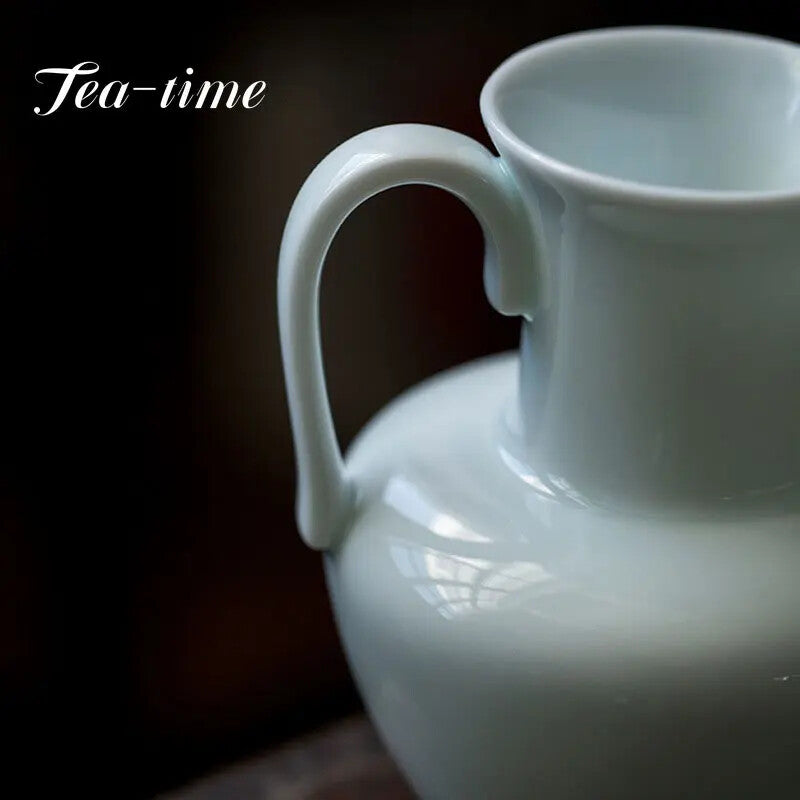 220ML Chinese Style Vase Tea Pitcher Handmade Ceramics Tea Making Justice Cup