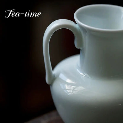 220ML Chinese Style Vase Tea Pitcher Handmade Ceramics Tea Making Justice Cup