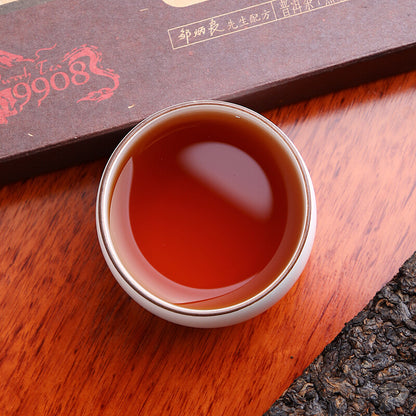 2018 Haiwan Old Comrade 9908 Ripe Pu-erh Lao Cha Tou Old Brick Shu Puer Tea 500g