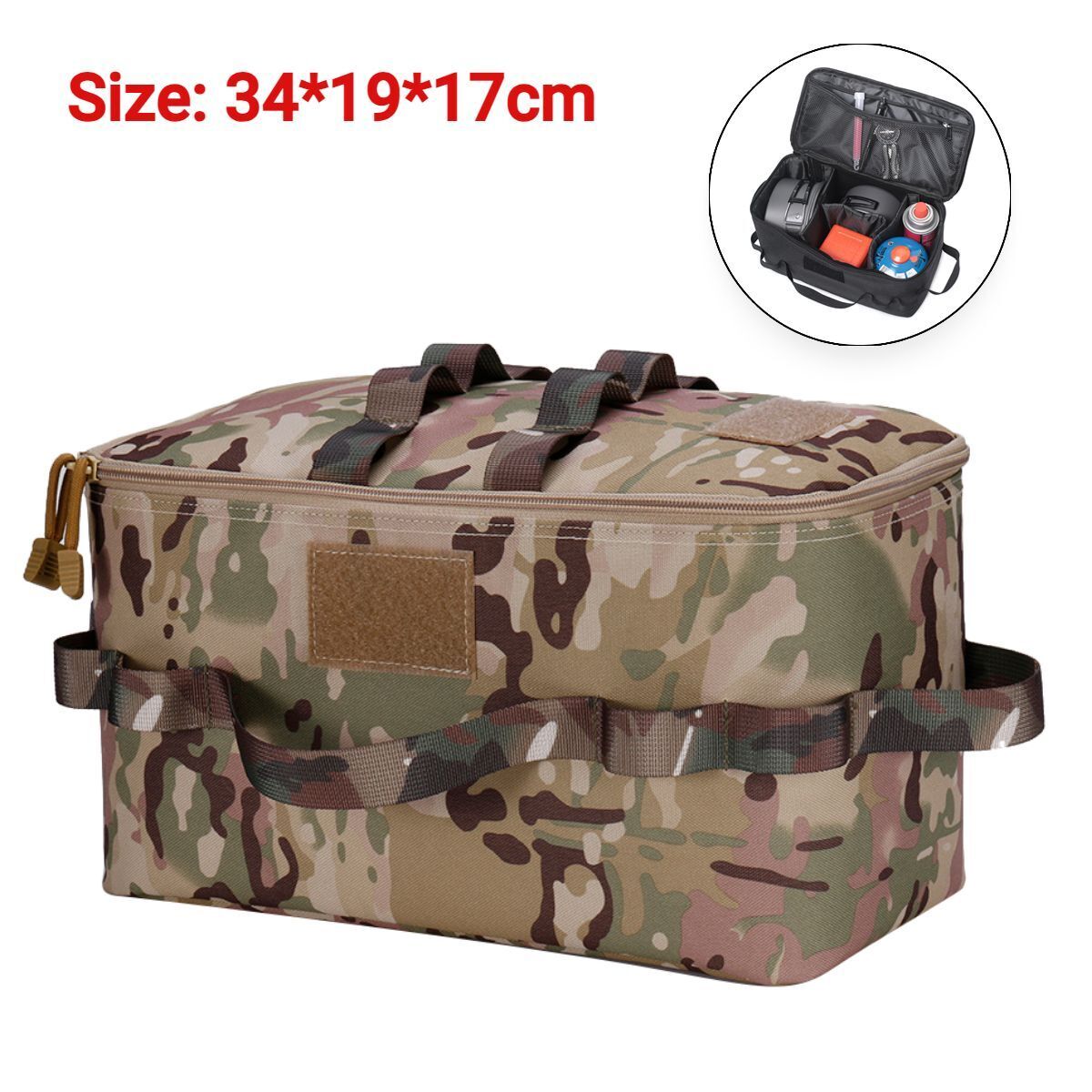 Tactical Range Bag Molle System Pouch 900d Oxford Waterproof Gun Case Pack Kit