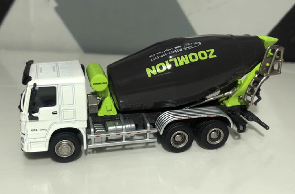 1:100 ZOOMLION ZLJ5253GJBHE Mixer Vehicle Diecast Truck Model Collection