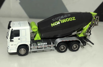1:100 ZOOMLION ZLJ5253GJBHE Mixer Vehicle Diecast Truck Model Collection