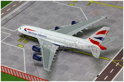 1:400 GeminiJets BRITISH AIRWAYS AIRBUS A380 Passenger Airplane Diecast Model