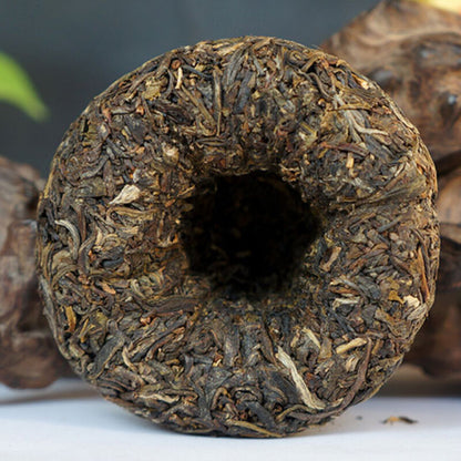 Aged Shen Pu Erh Tea Tuo Cha Xia Guan Raw Puer Tuocha 100g