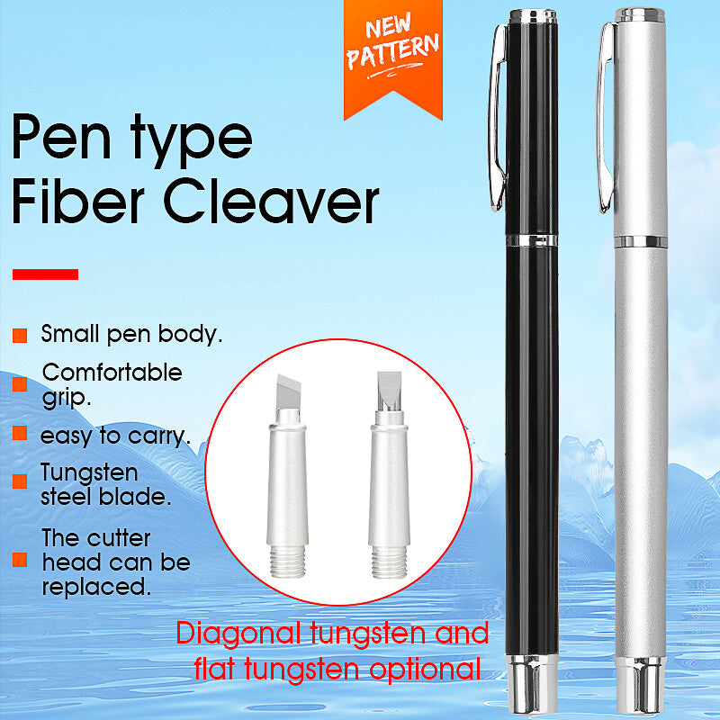 Diagonal Tungsten Pen Optical Fiber Cleaver Pen Type Cutter Cleaving Tool