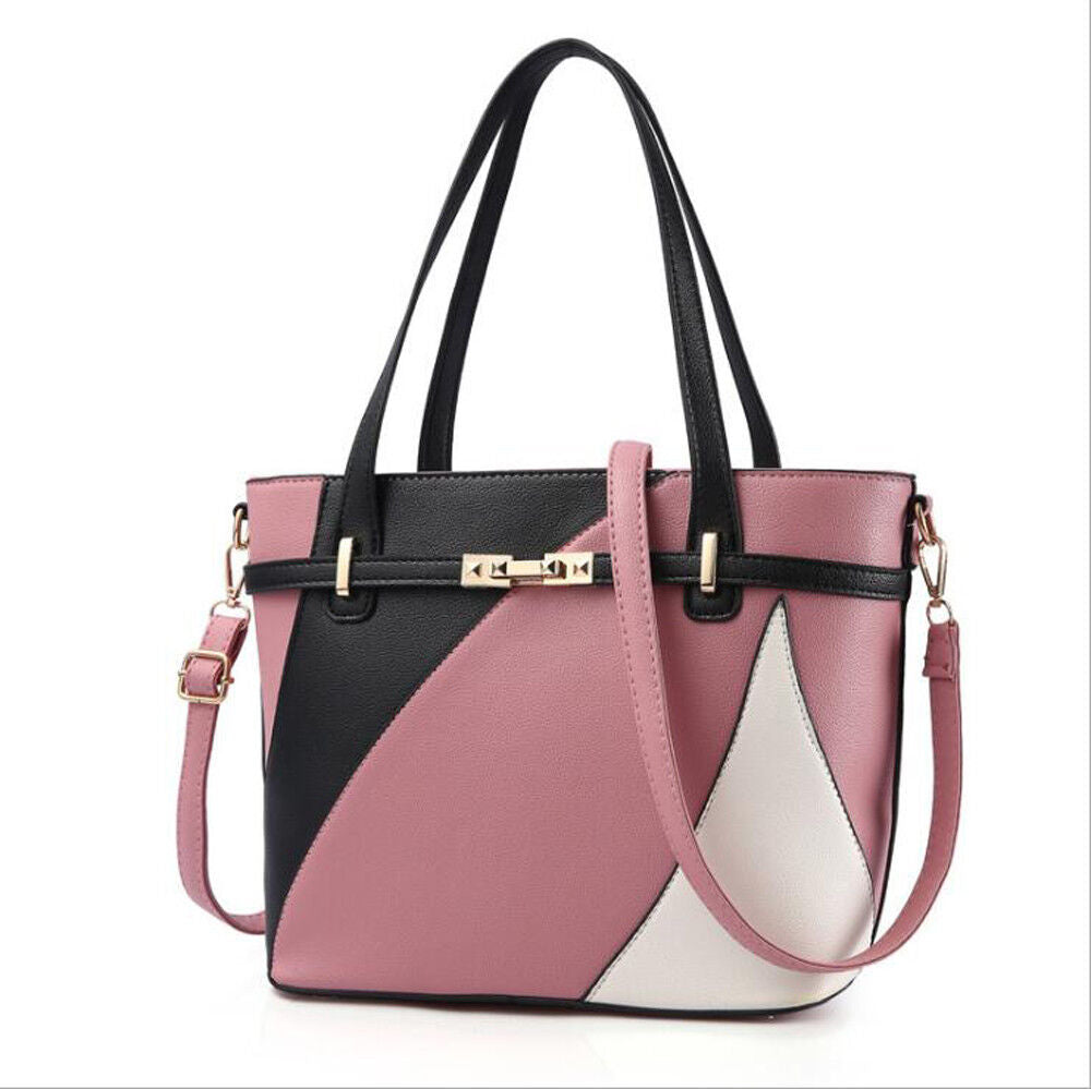 Women PU Leather Crossbody Shoulder Handbags Messenger Tote Bag Satchel Purse