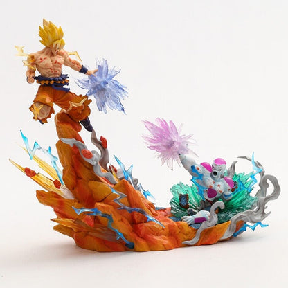 Anime Dragon Ball Z Son Goku VS Frieza PVC Actionfigur Modell Spielzeug Statue Geschenk-