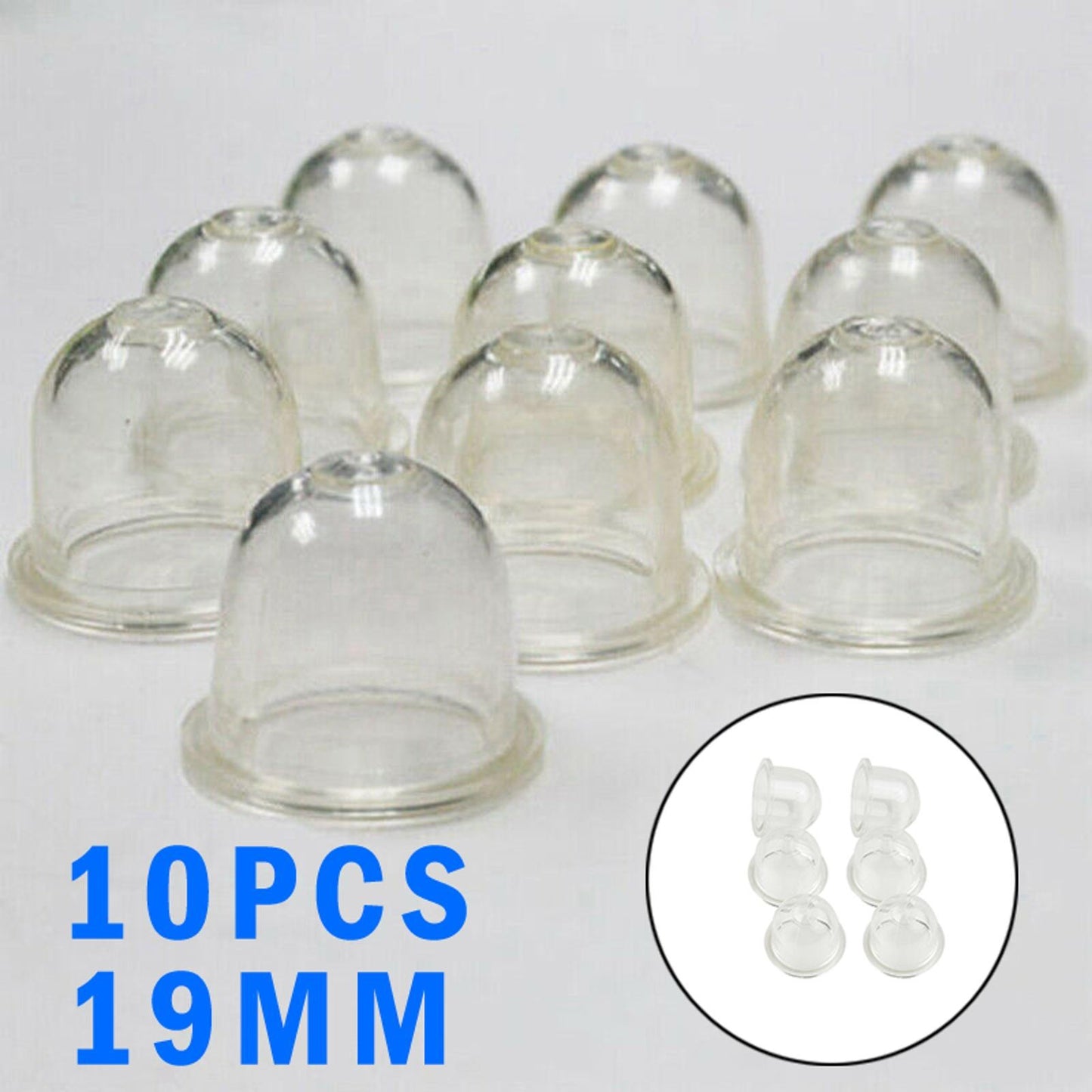 10PCS Fuel Pump Carburetor Primer Bulb Kit For Chainsaw Blower Trimmer A