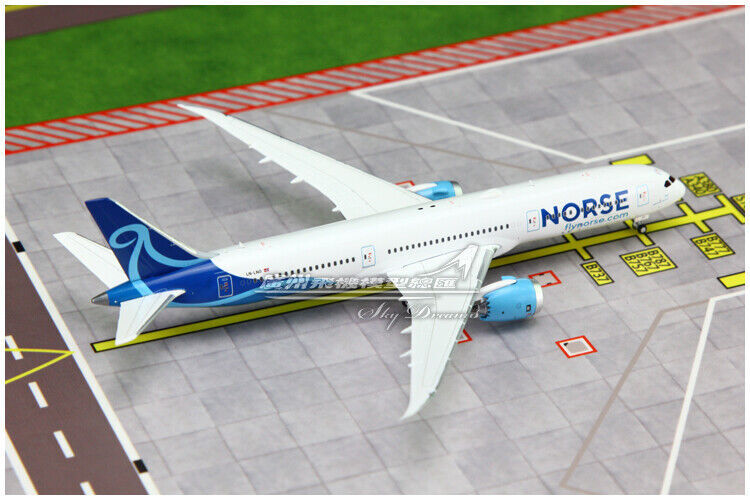 1:400 JC Wings NORSE BOEING 787-9 Passenger Airplane Diecast Aircraft Model