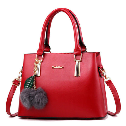 Womens Ladies Shoulder Bag Handbags PU Leather Crossbody Purse Tote Satchel Bags