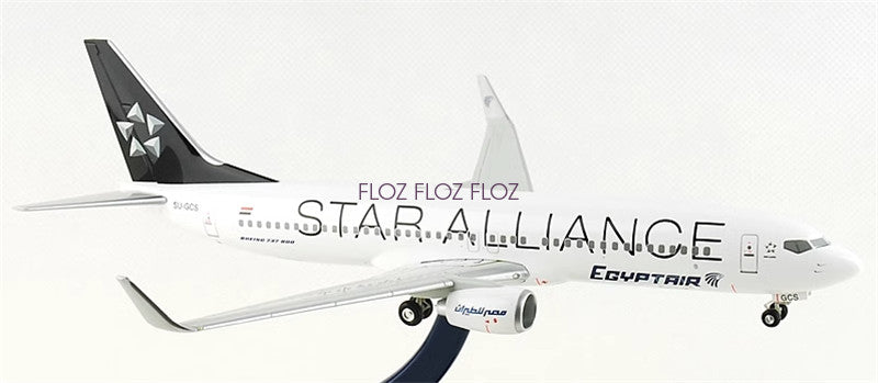 for Aero Le Plane Egypt Air for Boeing 737-800 SU-GCS 1:200 Aircraft Pre-built