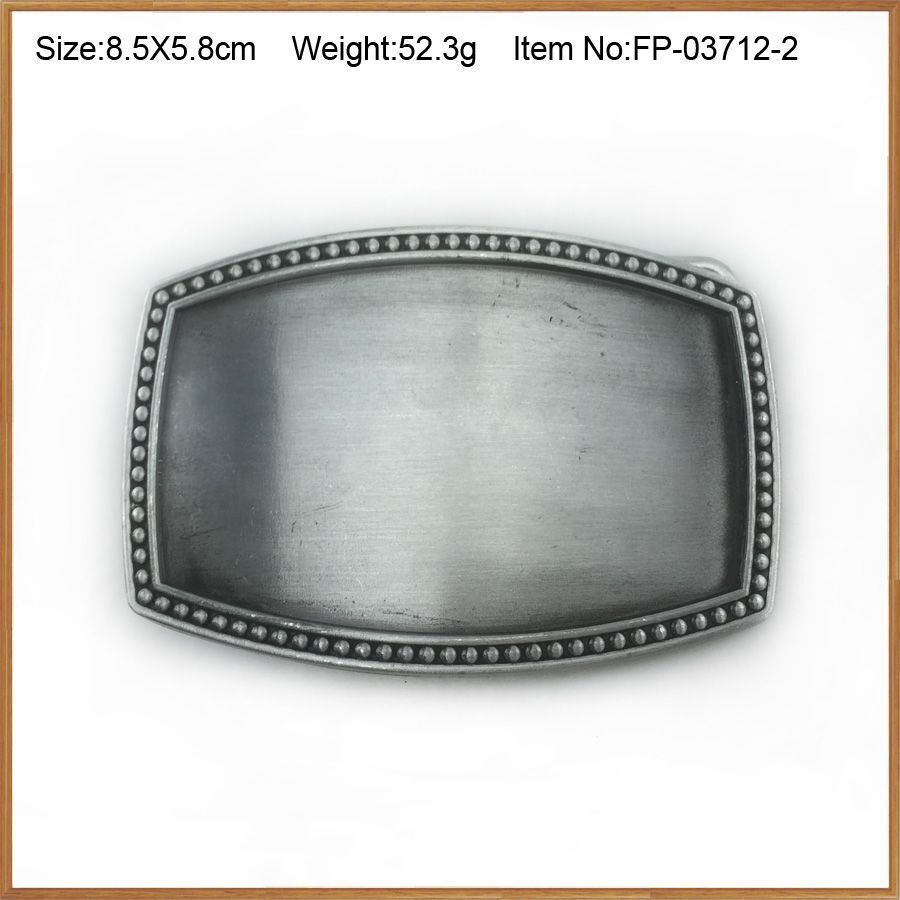 Men's Belts Buckle Zinc Alloy 4cm Width Loop Rectangle Jeans Fashion Accessories