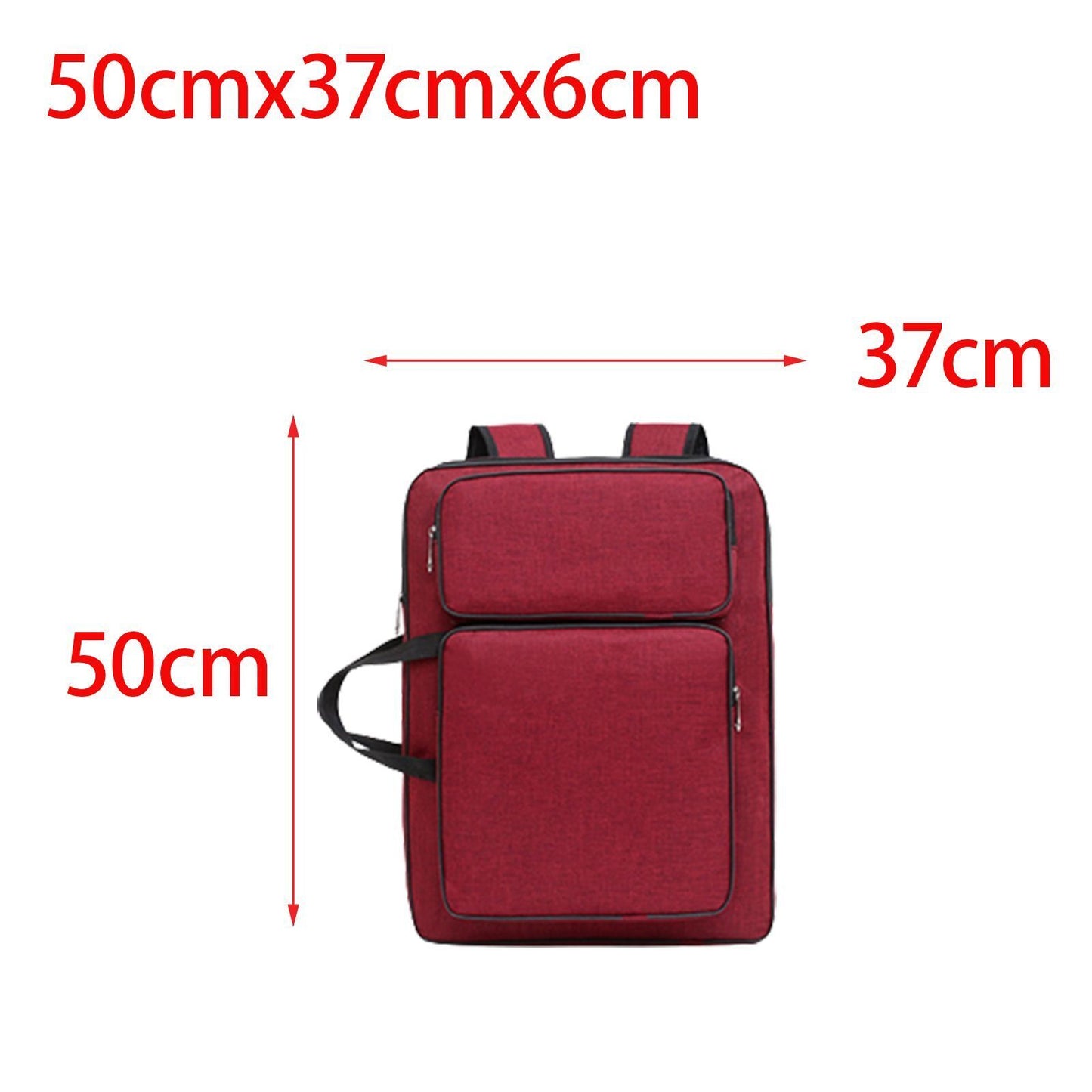 Backpack Multifunctional Artist Portfolio Carry Drawing Board Tool Shoulder Bag