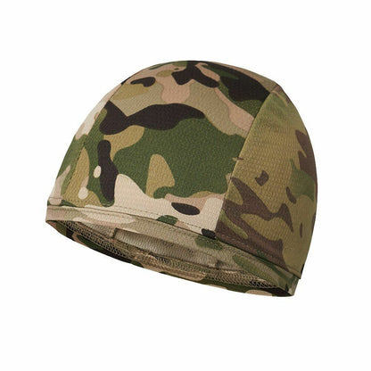 Tactical Camouflage Hat Outdoor Hiking Bicycle Cycling Helmet Liner Hat Hunting
