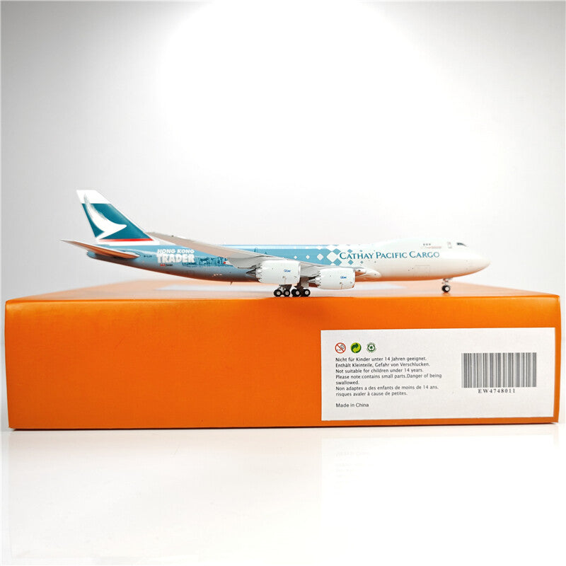 1:400 JC Wings CATHAY PACIFIC CARGO BOEING B747-8F Passenger Diecast Model