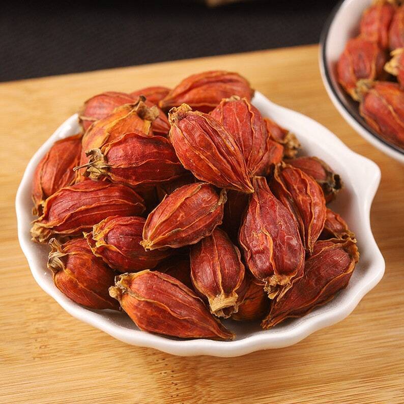 250g Organic Dried Fructus Gardeniae, Cape Jasmine, Zhi Zi