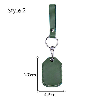 Card Holder Protective Cover Bus Card Cover ID Card Case Keychain Card Bag