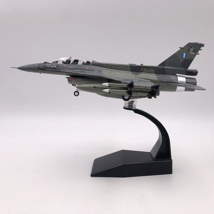 1/72 F16D Fighter Model with 2 Display Stand Collection Souvenir
