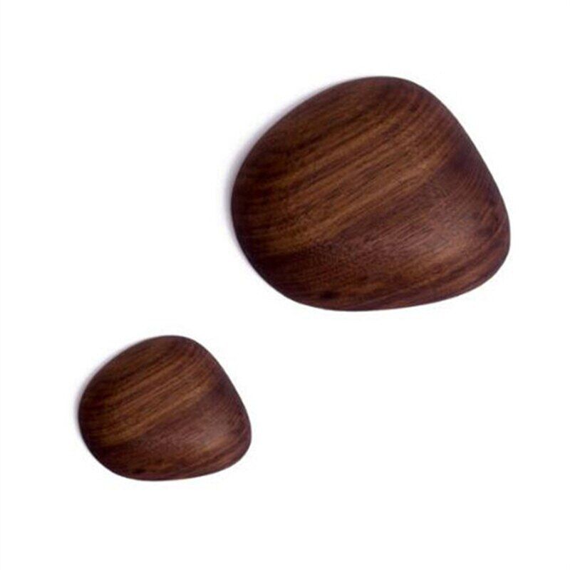 Wall Hooks Wooden Magnetic Hangers Keys Holders Nordic Smooth Edge Display Decor