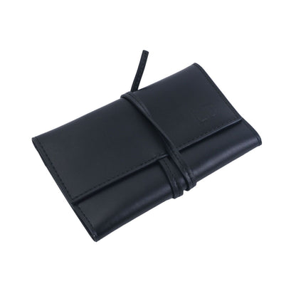 Synthetic Leather Lightweight Foldable Travel Jewelry Storage Organizer Bag 1 PC