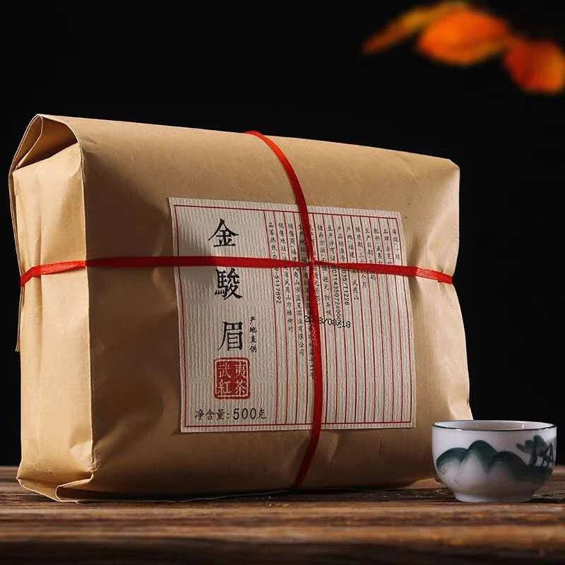 500g Premium Wuyi Jin Jun Mei Jinjunmei Black Tea Golden Eyebrow Kim Chun Mei