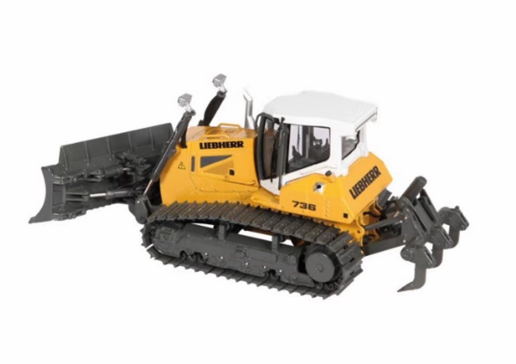 1:50 NZG LIEBHERR PR736 LGP LITRONIC Bulldozer ConstructionMachine Diecast Model