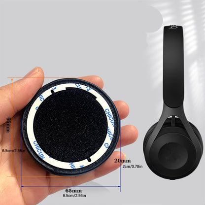 1Pair Black Protein Skin + Sponge Cushion Cover For Beats EP Wired Headphones