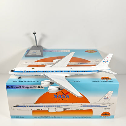 1:200 InFlight NASA DC-8-72 N817NA Passenger Airplane Diecast Plane Model