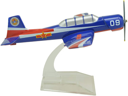 1:56 China Nanchang CJ-6 Basic Trainer Resin Airplane Model,PLAAF Sky Wing Team