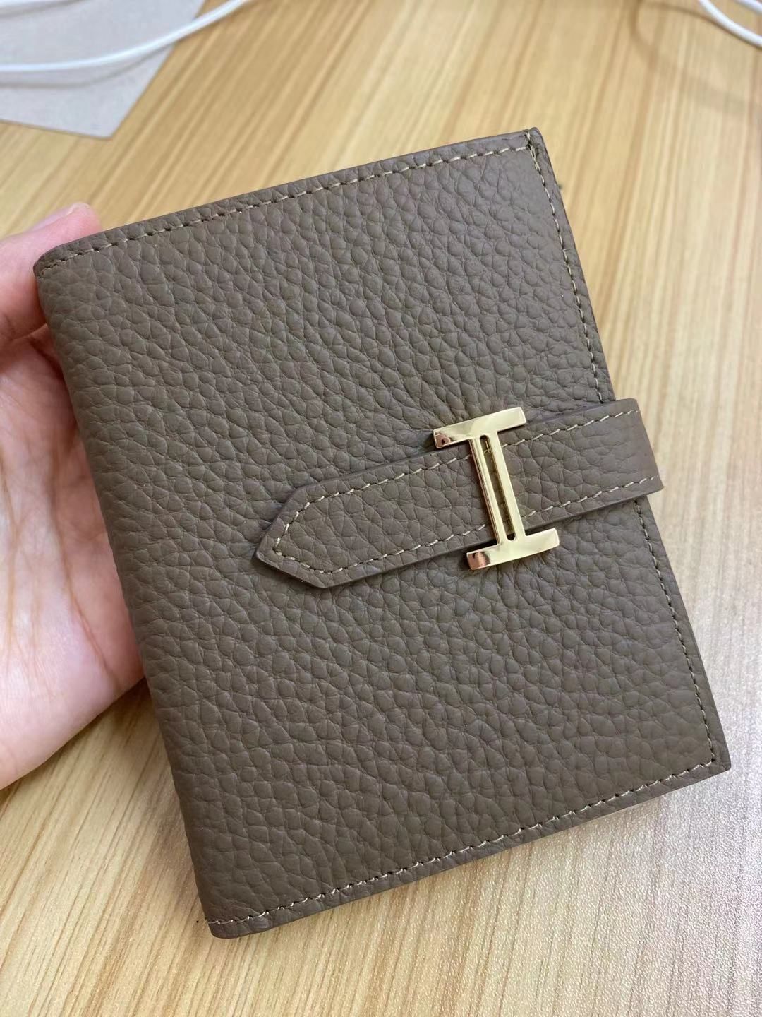 Genuine Leather Wallet Short Purse Fashion Money Bag Pocket Luxury Short Purses