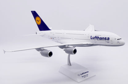 36CM 1:200 JC Wings Lufthansa Airbus A380 Passenger Airplane Diecast Model