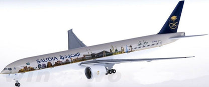 1:200 37CM Hogan SAUDIA BOEING 777-300ER Passenger Airplane ABS Plastic Model