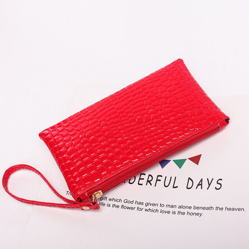Women Bag Small Square Bag Mobile Phone Coin Bag Crocodile Print Hold Bag