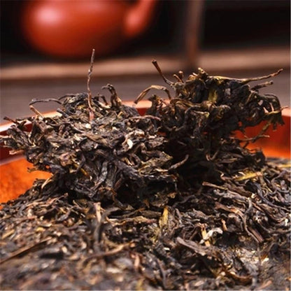 357g Pu-erh tea puerh, pu-erh, Pu Erh, pu er, puer Dazhanhongtu old Tea trees