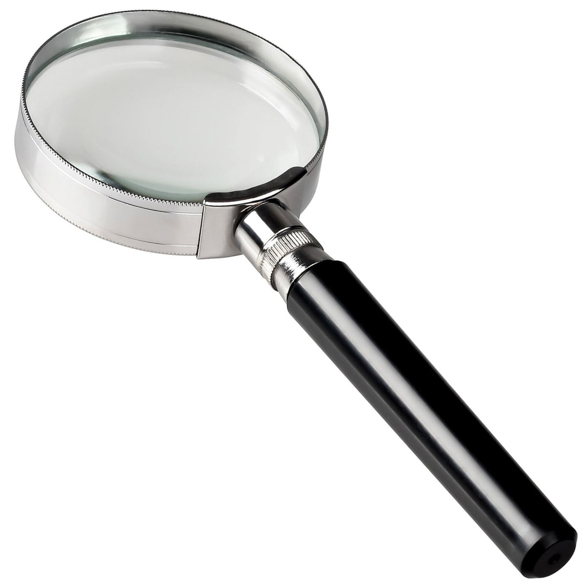 3 Pack Magnifying Glass 3X Magnification, 2-inch Diameter with Chrome Rim
