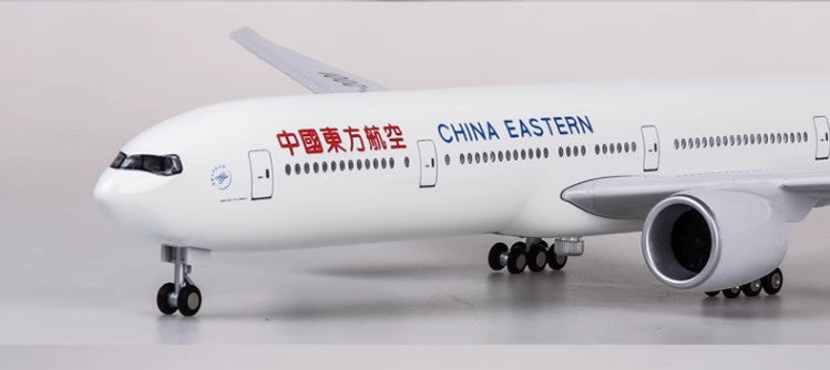47CM 1:157 CHINA EASTERN BOEING 777-300ER Airplane Landing Gears Resin Model