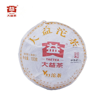 TAETEA 2018 Chinese Yunnan Dayi Ripe Pu'er Tuo Tea V93 Shu Puer Tuocha 100g