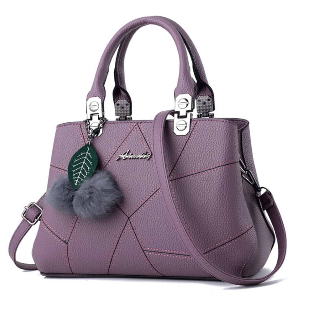 Womens Ladies PU Leather Handbags Shoulder Messenger Satchel Tote Crossbody Bags