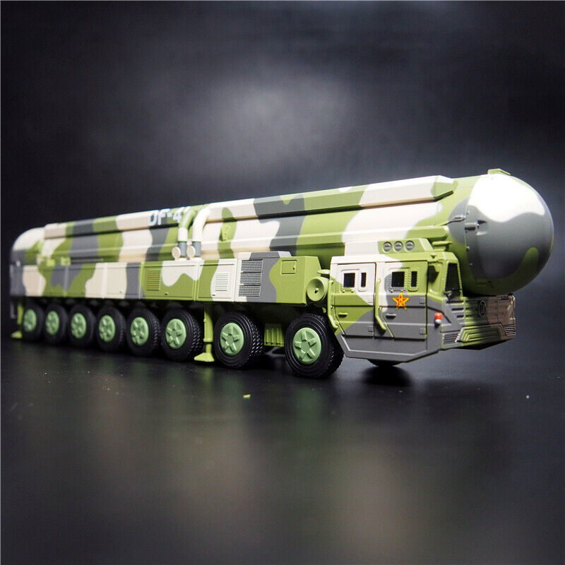 1/72 Dongfeng 41 ICBM Launch Vehicle DF-41 Alloy Simulation Military Model