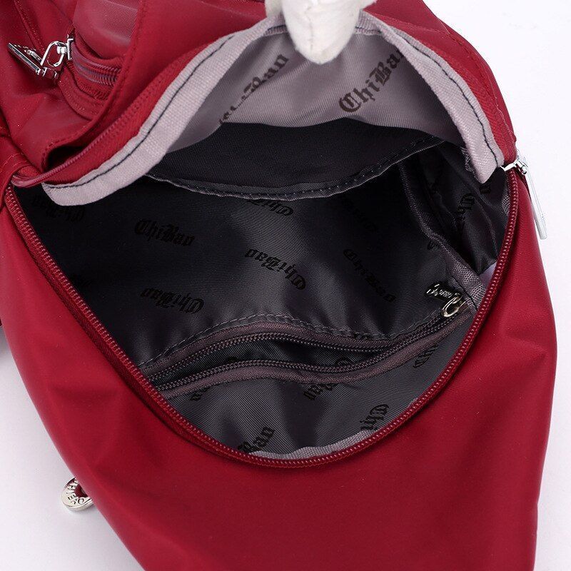 Flower Shoulder Bags Crossbody Chest Bags Multifunctional Backpacks 21*10*37 CM