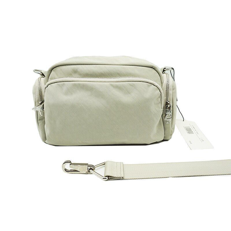 Nylon Medium Size Messenger Bag Fashion Shoulder Bag Purse Grey/Blue/Black/White
