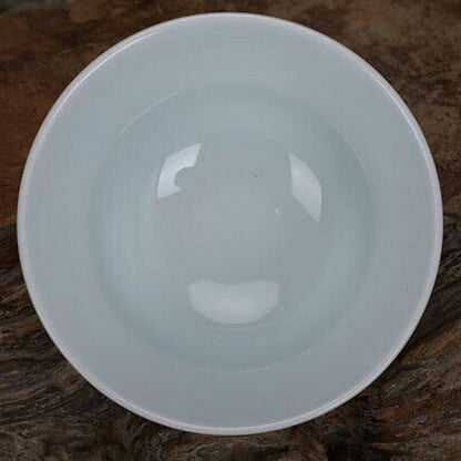 8.1cm Chinese Jingdezhen Antique Red Glaze Porcelain Teacup Home Decoration